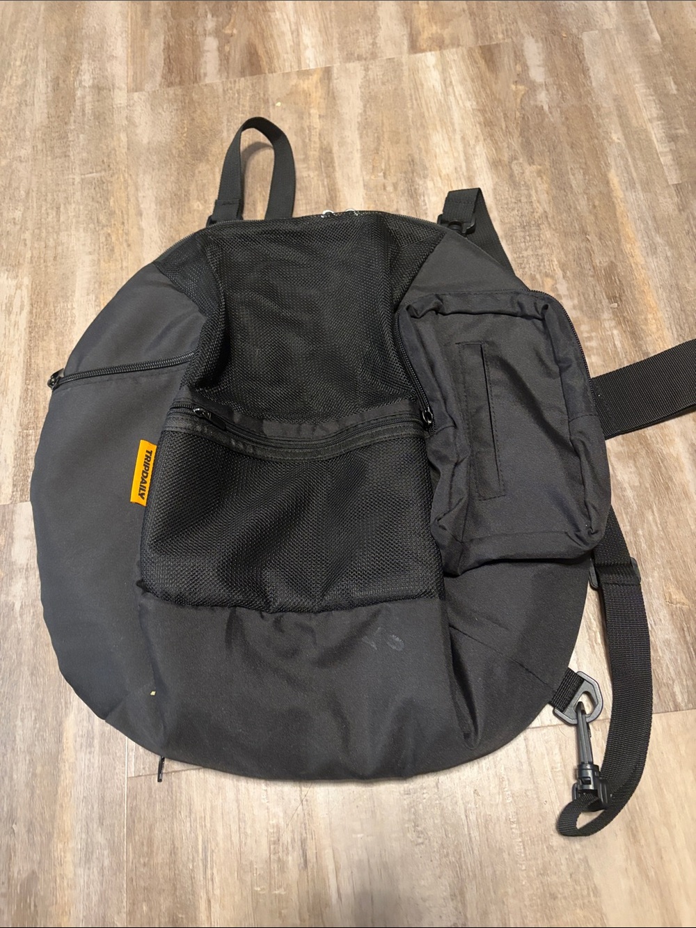 Doona car seat accessory bag TRIPDAILY black mesh pocket organizer